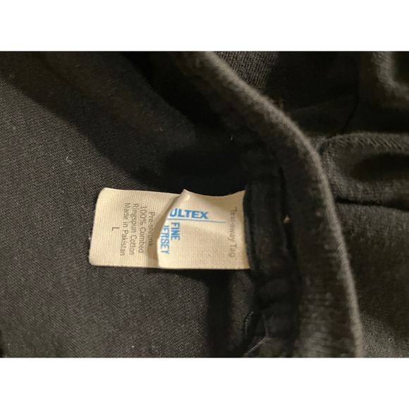 Tultex Unisex L T-shirt AX Arenacross Tour Black/White - Picture 4 of 4